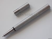 Автоматическая шариковая ручка из титана с матовой поверхностью
